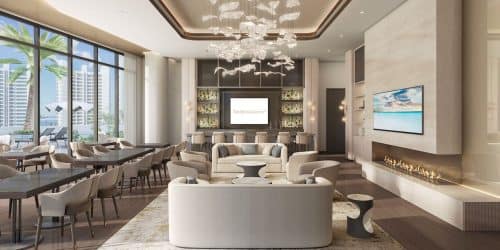 Social Club Room _The Ritz_Carlton Residences_Sarasota Bay