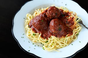 Spaghetti & Meatballs - Speaks Clam Bar Meal Kits